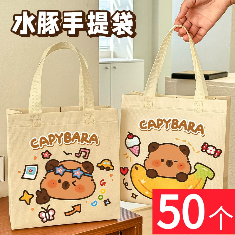 Creative Capabala Handbag Cute Cartoon Good-looking Non-Woven Gift Bag Kindergarten Birthday Gift